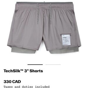 WOMEN'S TECHSILK 3 SHORTS - SHARK SATISFY RUNNING-Medium